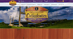 Desktop Screenshot of innovativeorthodontics.com
